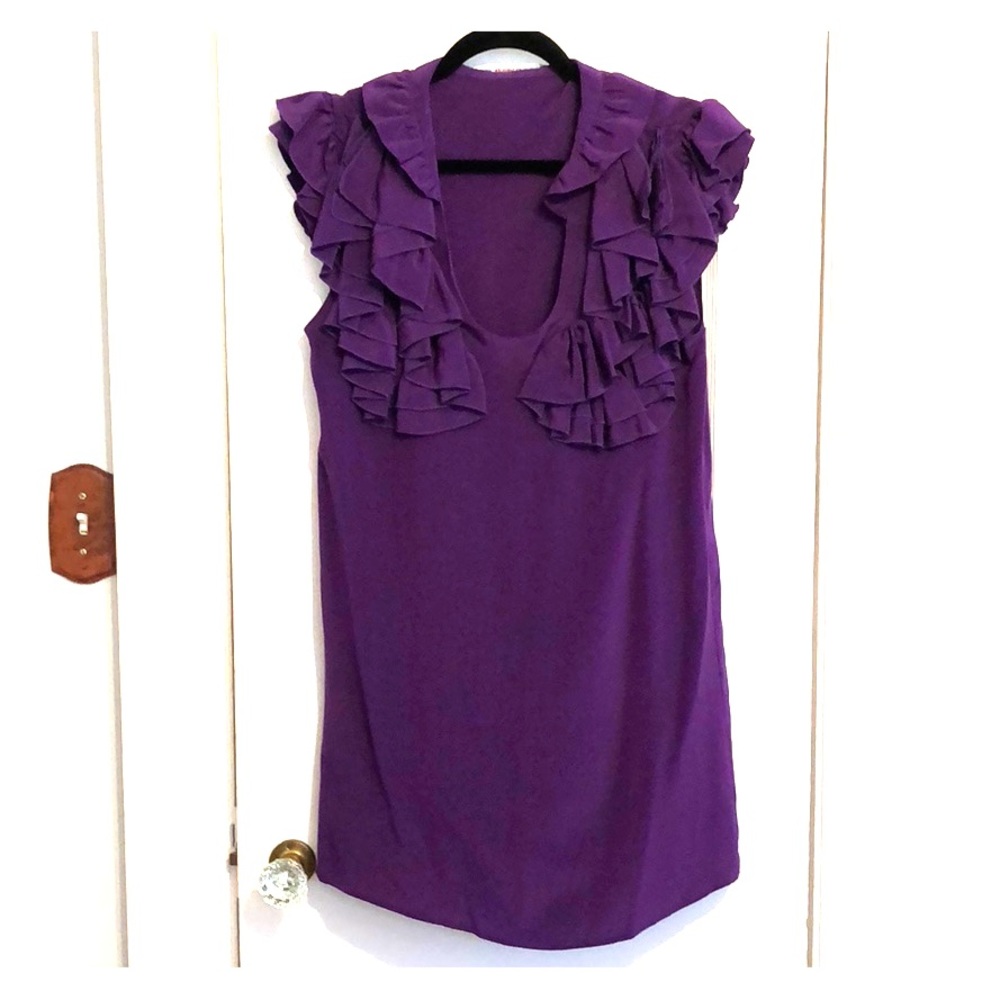 Geren Ford purple mini dress - size small